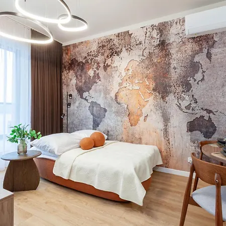 Apartly- River View Bulwar No27, Free Parking Szczecin
